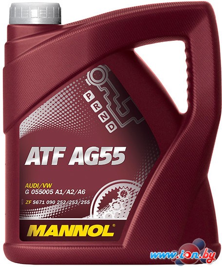 Трансмиссионное масло Mannol ATF AG55 4л в Бресте