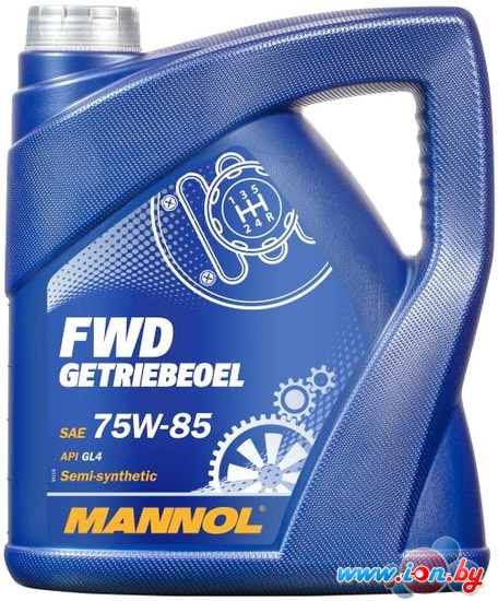 Трансмиссионное масло Mannol FWD Getriebeoel 75W-85 API GL 4 4л в Гродно