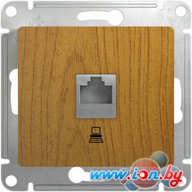 Розетка компьютерная Schneider Electric Glossa GSL000581K (дуб) в Могилёве