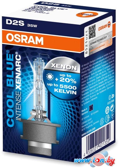 Ксеноновая лампа Osram D2S Cool Blue Intense Xenarc 1шт [66240CBI] в Витебске