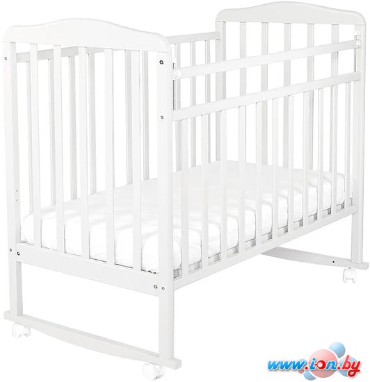 Классическая детская кроватка СКВ-Компани Митенька 160111 (белый) в Гомеле