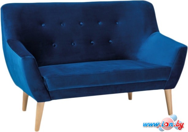Диван Signal Nordic 2 Velvet (Bluvel 86, синий) в Могилёве