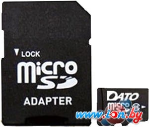 Карта памяти Dato microSDHC DTTF016GUIC10 16GB (с адаптером) в Гродно