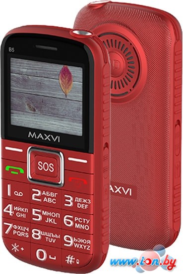 Мобильный телефон Maxvi B5 (красный) в Бресте