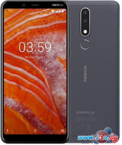 Смартфон Nokia 3.1 Plus 3GB/32GB (серый) в Витебске
