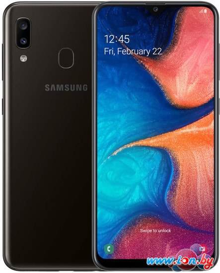 Смартфон Samsung Galaxy A20 3GB/32GB (черный) в Бресте