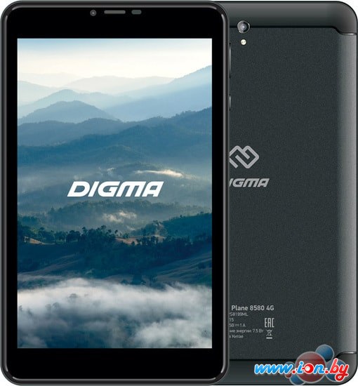 Планшет Digma Plane 8580 PS8199ML 16GB 4G (черный) в Минске