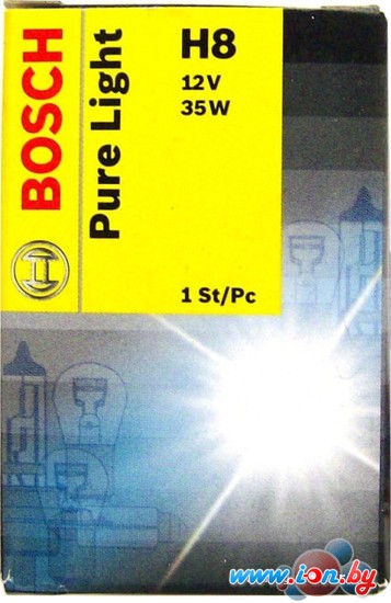Галогенная лампа Bosch H8 Pure Light 1шт [1987302081] в Витебске