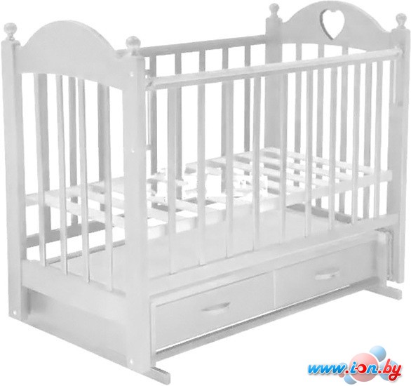 Классическая детская кроватка Ведрусс Иришка 3 (белый) в Витебске