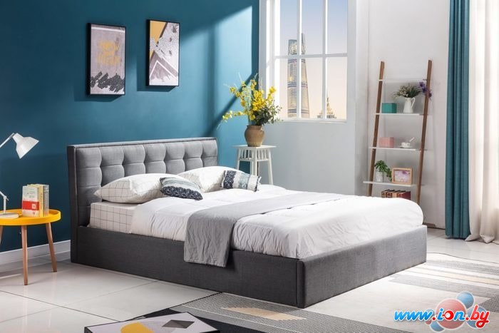 Кровать Halmar Padva 160x200 (серый) в Гомеле