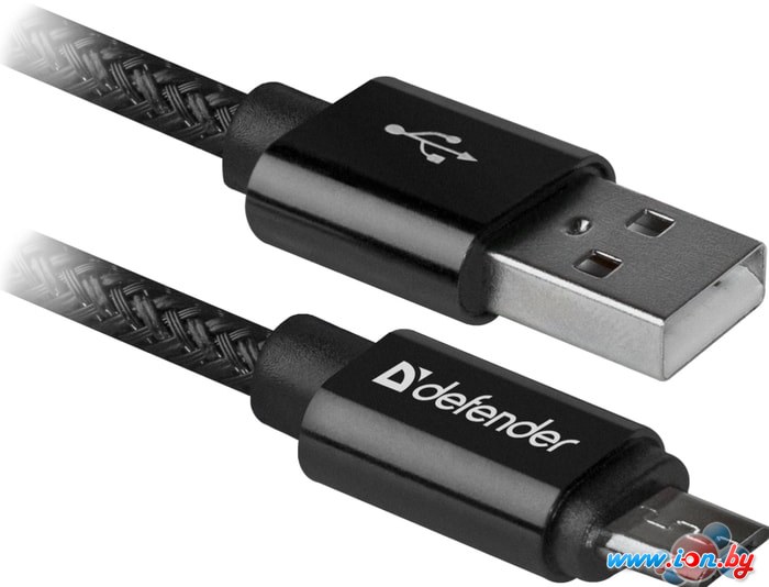 Кабель Defender USB08-03T (черный) в Минске