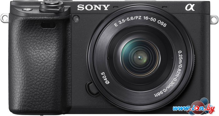 Беззеркальный фотоаппарат Sony Alpha a6400 Kit 16-50mm (черный) в Могилёве