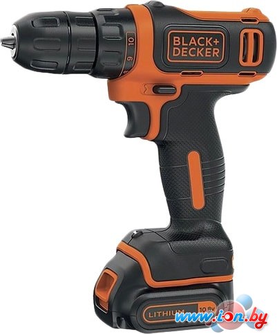 Дрель-шуруповерт Black & Decker BDCDD12KB (с 2-мя АКБ и кейсом) в Гомеле