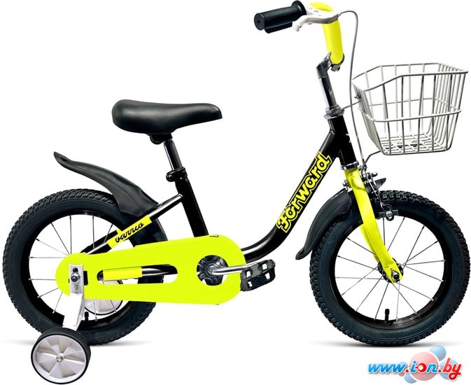 Детский велосипед Forward Barrio 16 (черный/желтый, 2019) в Гродно