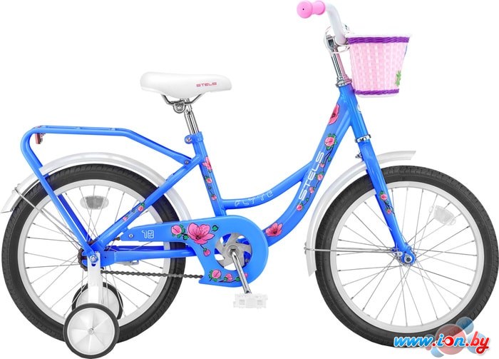 Детский велосипед Stels Flyte Lady 18 Z011 (голубой) в Могилёве