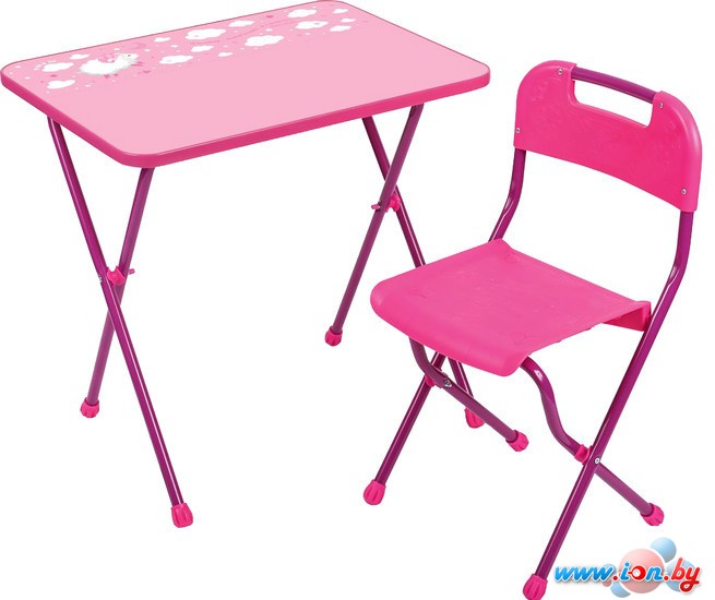 Складной стол Nika Алина КА2 (розовый) в Гомеле