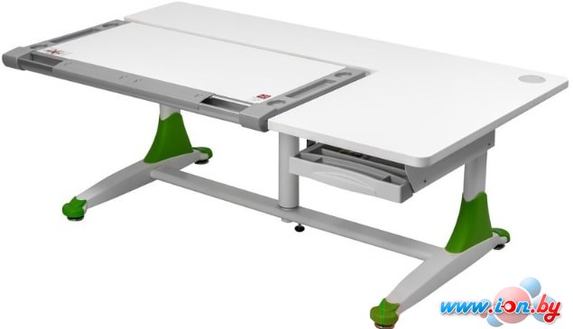 Парта Comf-Pro King Desk (белый/зеленый) в Гомеле