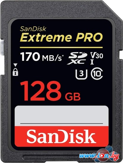 Карта памяти SanDisk Extreme PRO SDXC SDSDXXY-128G-GN4IN 128GB в Бресте