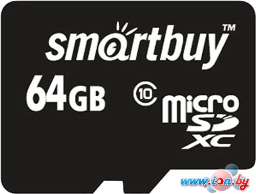 Карта памяти SmartBuy microSDXC SB64GBSDCL10-00 64GB в Могилёве