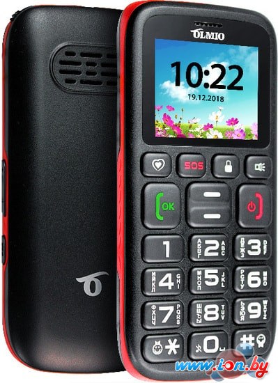 Мобильный телефон Olmio C17 (черный) в Гомеле
