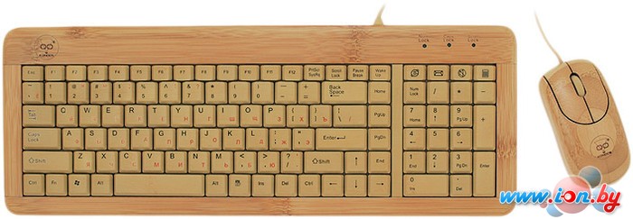 Клавиатура + мышь Konoos 001-Bambook в Бресте