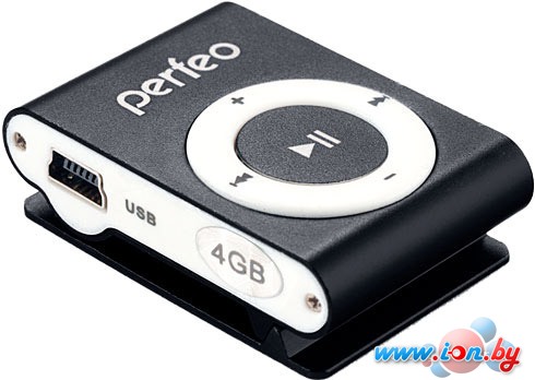 MP3 плеер Perfeo VI-M001-4GB Music Clip Titanium Black в Бресте