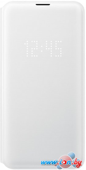 Чехол Samsung LED View Cover для Samsung Galaxy S10e (белый) в Бресте