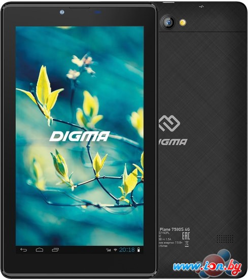 Планшет Digma Plane 7580S PS7192PL 16GB (черный) в Гродно