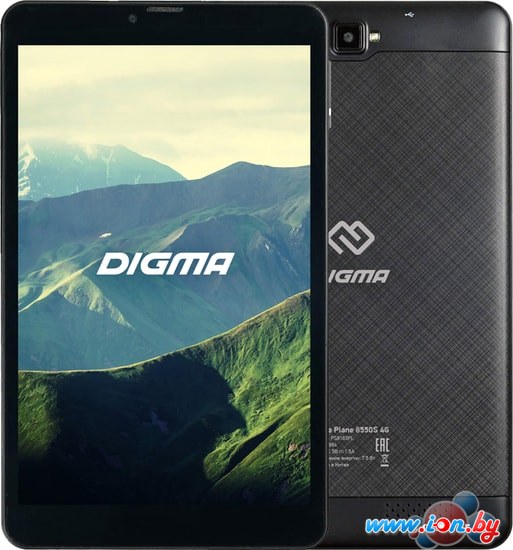 Планшет Digma Plane 8550S PS8163PL 8GB 4G (черный) в Витебске