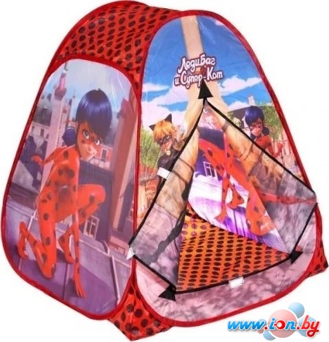 Игровая палатка Играем вместе Леди Баг и Суперкот GFA-LB01-R в Гомеле