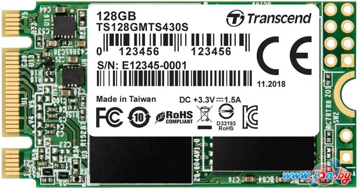 SSD Transcend 430S 128GB TS128GMTS430S в Минске