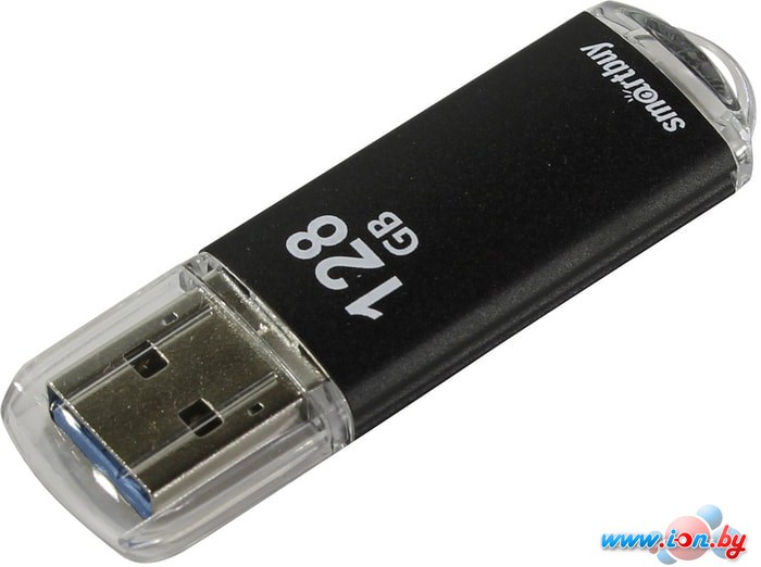 USB Flash SmartBuy V-Cut 128GB (черный) в Могилёве