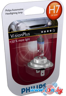 Галогенная лампа Philips H7 Vision Plus 1шт в Бресте