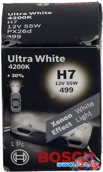 Галогенная лампа Bosch H7 Ultra White 1шт в Витебске