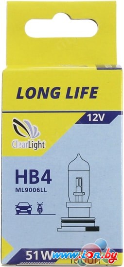 Галогенная лампа Clear Light Long Life HB4 1шт в Бресте