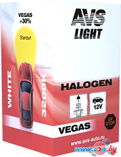 Галогенная лампа AVS Vegas HB3/9005 12V 65W 1шт [A78145S] в Могилёве