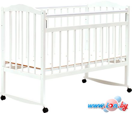 Классическая детская кроватка Bambini М.01.10.09 (белый) в Гомеле