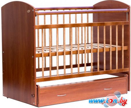 Классическая детская кроватка Bambini Элеганс М 01.10.07 (светлый орех) в Гомеле