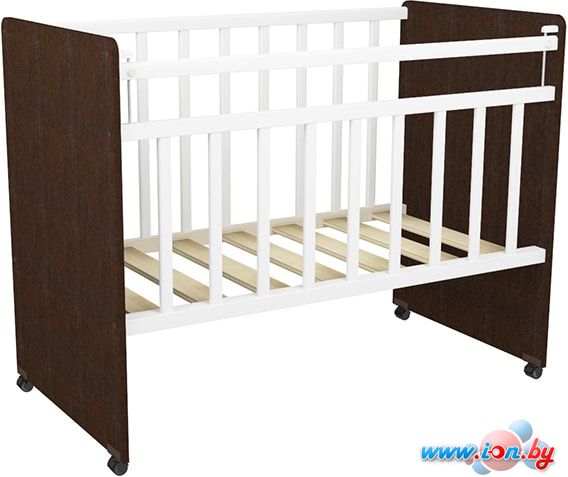 Классическая детская кроватка ФА-Мебель Дарья 3 (венге/белый) в Могилёве