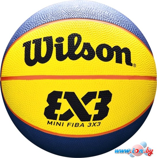 Мяч Wilson FIBA 3X3 Mini Rubber Basketball WTB1733XB (3 размер) в Витебске