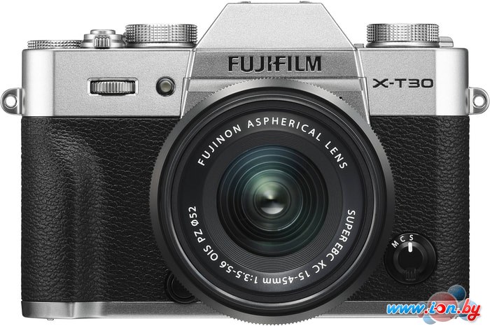 Беззеркальный фотоаппарат Fujifilm X-T30 Kit 15-45mm (серебристый) в Витебске