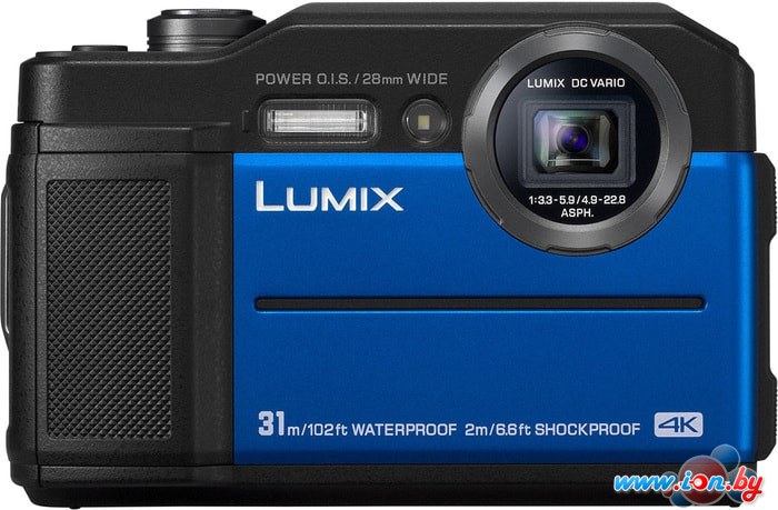 Фотоаппарат Panasonic Lumix DC-FT7 (синий) в Гомеле