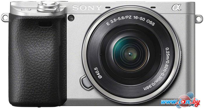 Беззеркальный фотоаппарат Sony Alpha a6400 Kit 16-50mm (серебристый) в Витебске