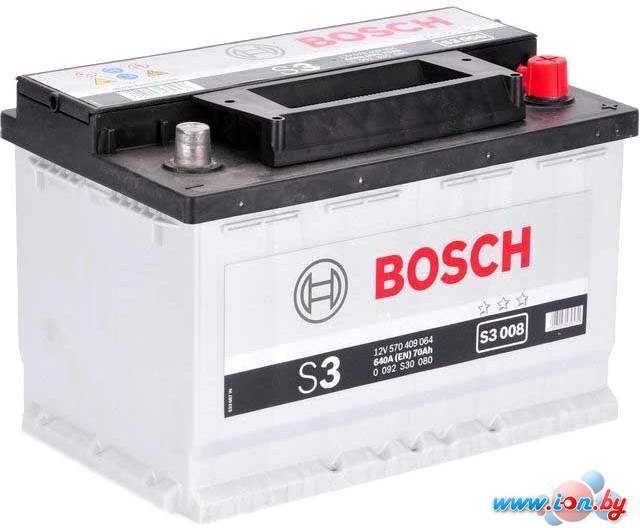 Автомобильный аккумулятор Bosch S3 008 (570409064) 70 А/ч в Могилёве