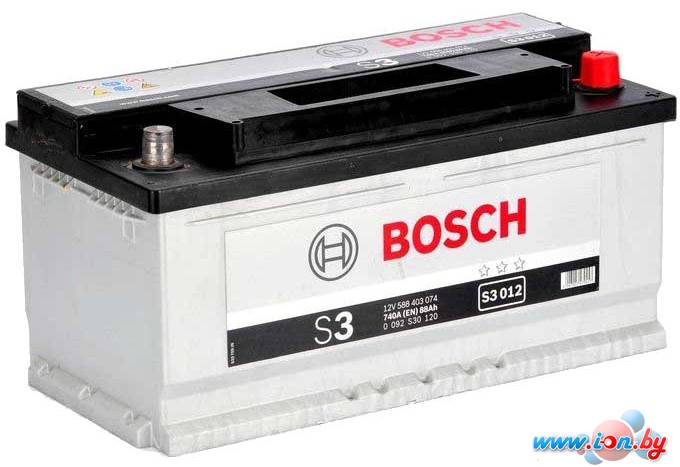 Автомобильный аккумулятор Bosch S3 012 (588403074) 88 А/ч в Бресте