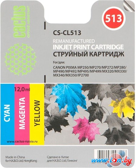 Картридж CACTUS CS-CL513 (аналог Canon CL-513 Color) в Бресте