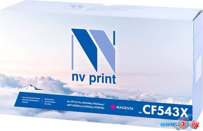 Картридж NV Print NV-CF543XM (аналог HP 203X (CF543X) в Минске