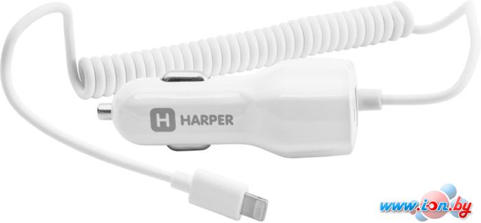 Автомобильное зарядное Harper CCH-3115 (белый) в Гомеле
