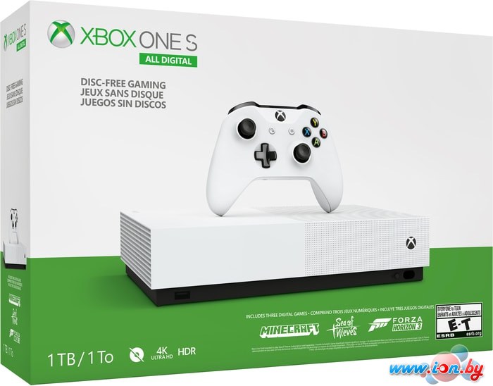 Игровая приставка Microsoft Xbox One S All-Digital Edition 1TB в Могилёве