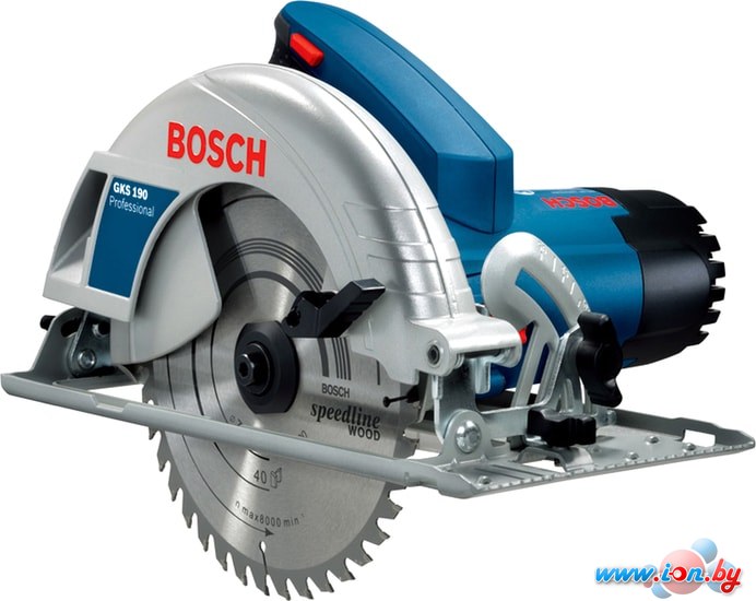 Дисковая (циркулярная) пила Bosch GKS 190 Professional 0615990L2E (с Toolbox PRO) в Витебске